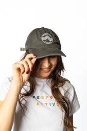 Atlantic washed Cap