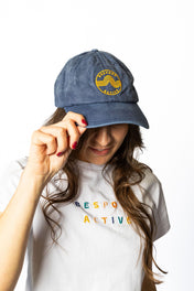 Atlantic washed Cap