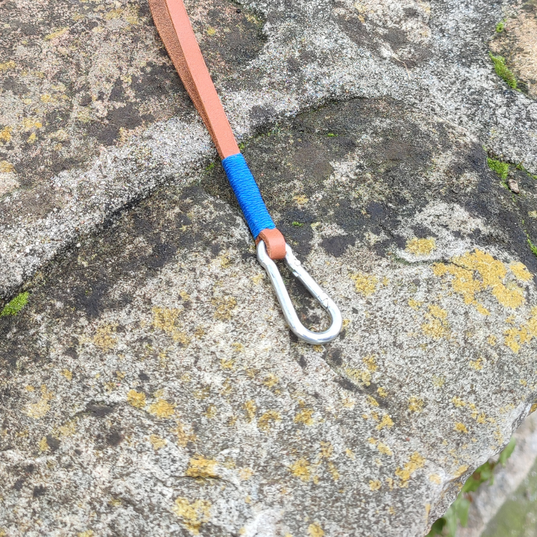 Leather key ring