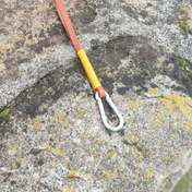 Leather key ring