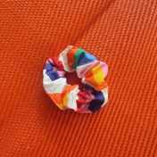 Rainbow Scrunchie