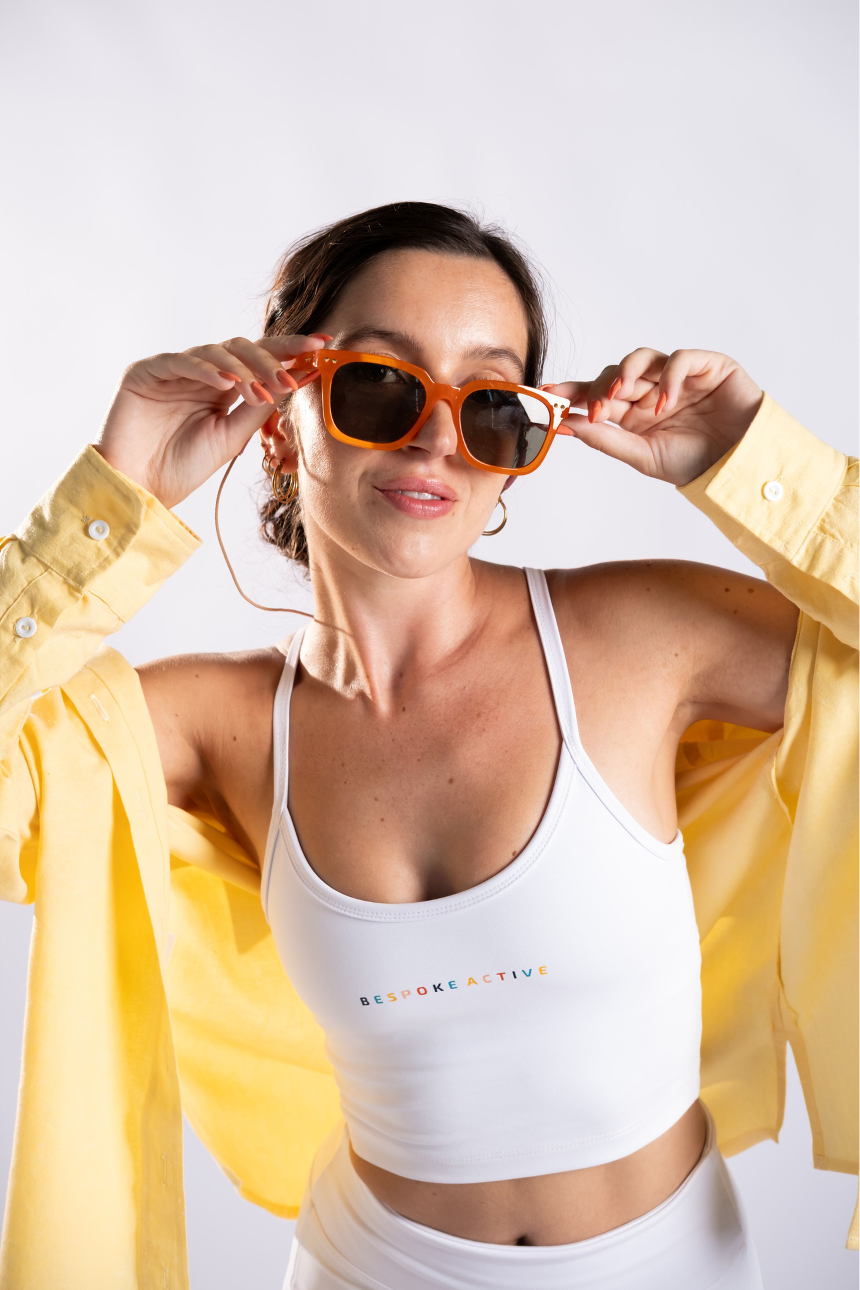 Ladies athleisure longsleeve shirts
